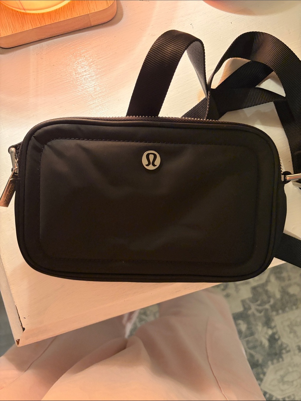 lululemon athletica Black Crossbody Sling Bag